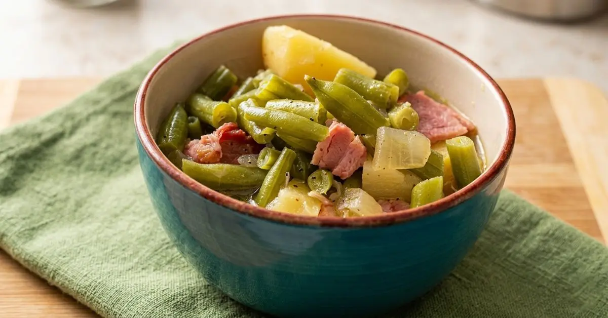 Southern Style Snapped Green Beans